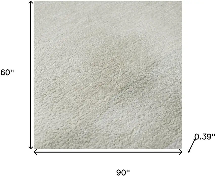 Wheat And Ivory Striped Washable Area Rug With UV Protection Photo 8