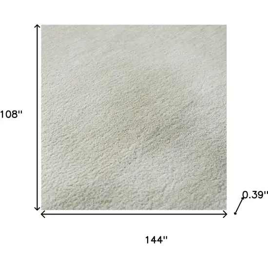 Wheat And Ivory Striped Washable Area Rug With UV Protection Photo 8