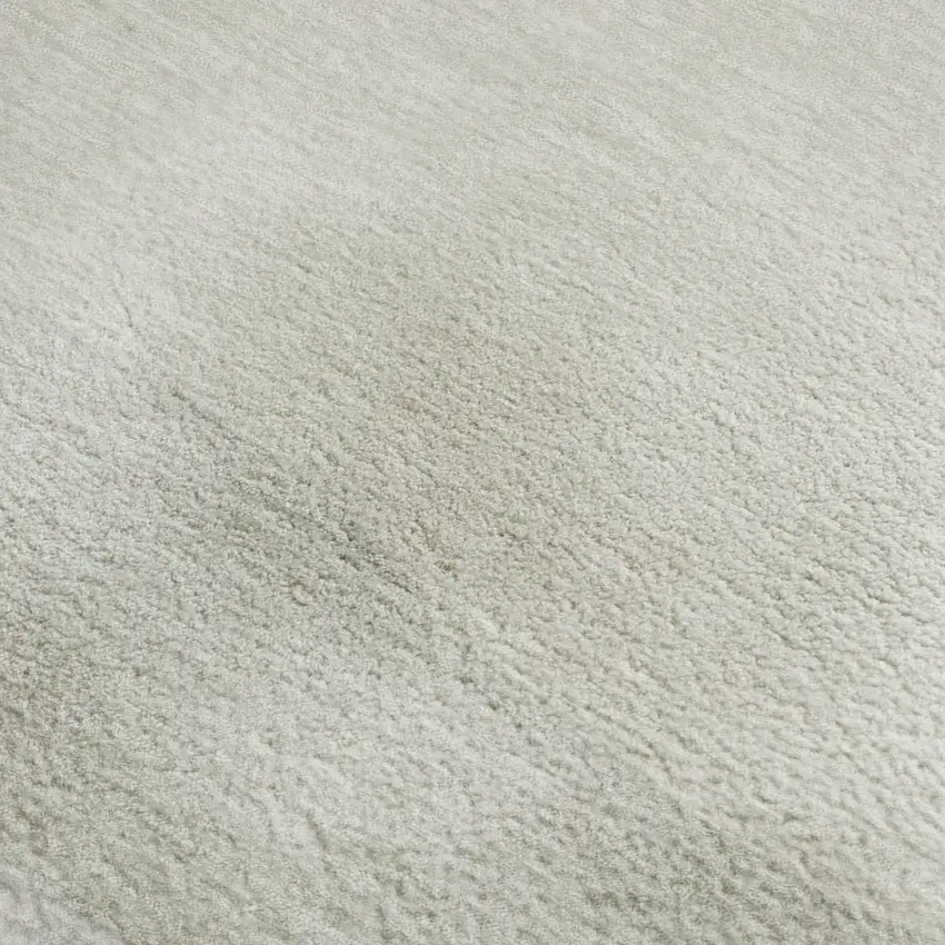 Wheat And Ivory Striped Washable Area Rug With UV Protection Photo 3