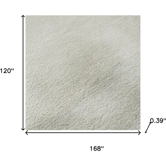 Wheat And Ivory Striped Washable Area Rug With UV Protection Photo 8