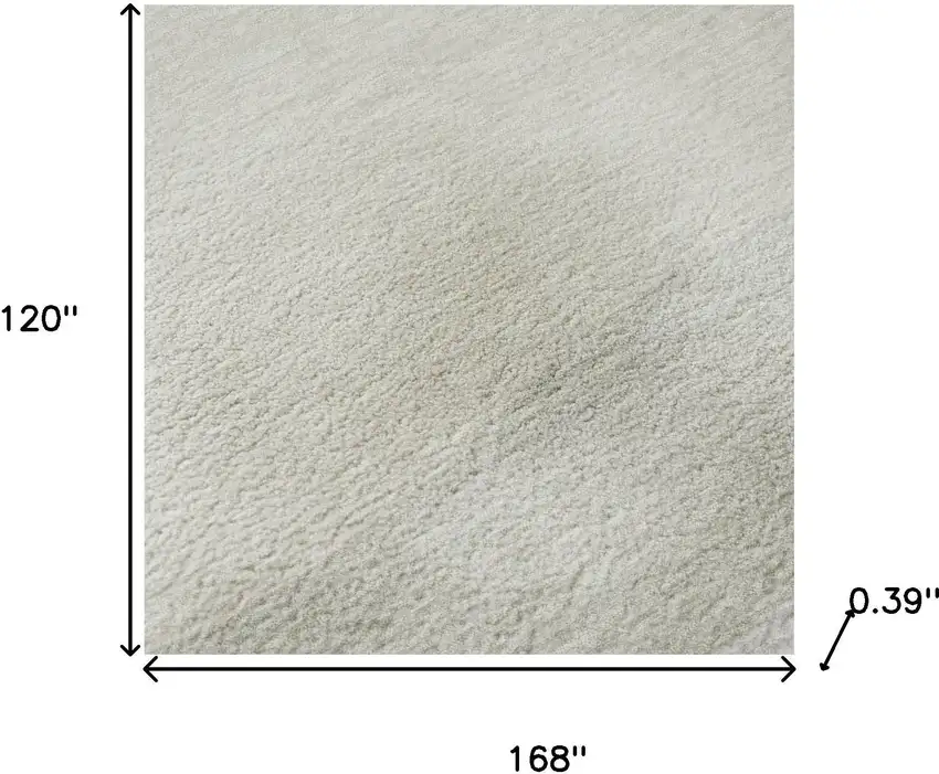 Wheat And Ivory Striped Washable Area Rug With UV Protection Photo 8