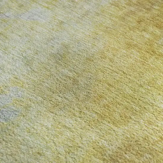 Wheat And Purple Abstract Washable Area Rug With UV Protection Photo 2