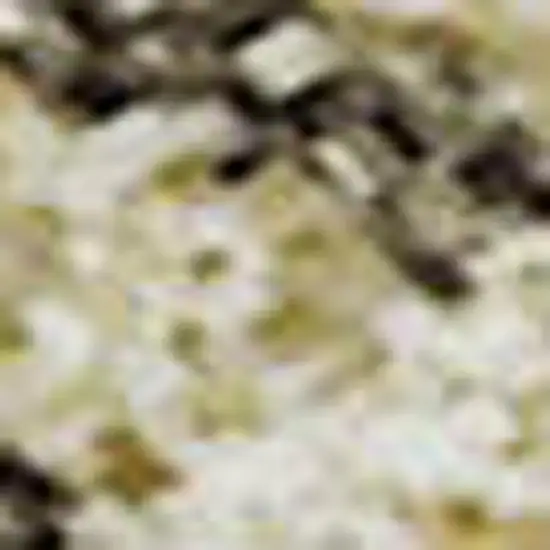 Wheat Beige And Gray Geometric Washable Area Rug With UV Protection Photo 2