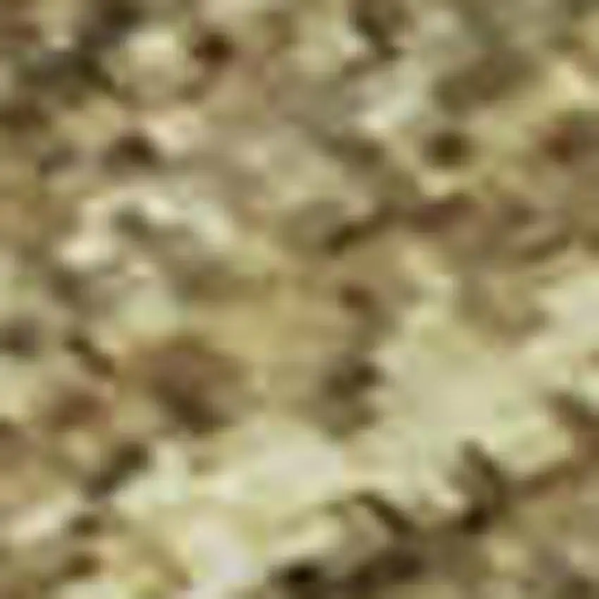 Wheat Gold And Linen Striped Washable Area Rug With UV Protection Photo 1