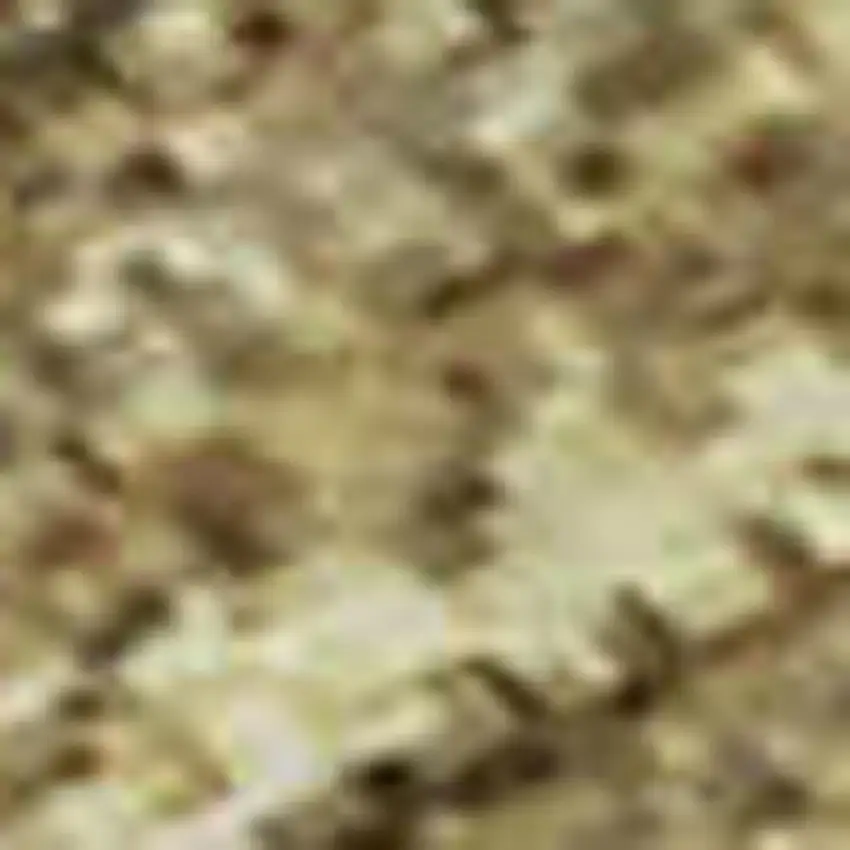 Wheat Gold And Linen Striped Washable Area Rug With UV Protection Photo 1