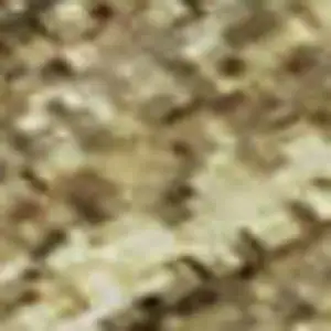 Photo of Wheat Gold And Linen Striped Washable Area Rug With UV Protection