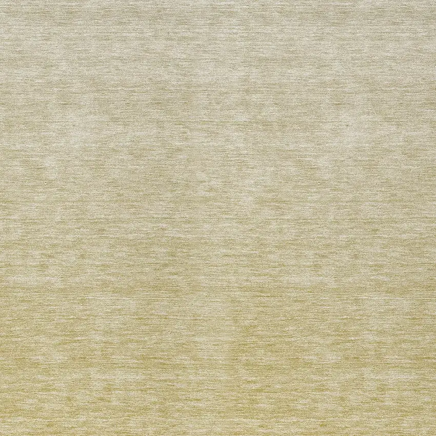 Wheat Gold And Tan Ombre Washable Indoor Outdoor Area Rug Photo 6