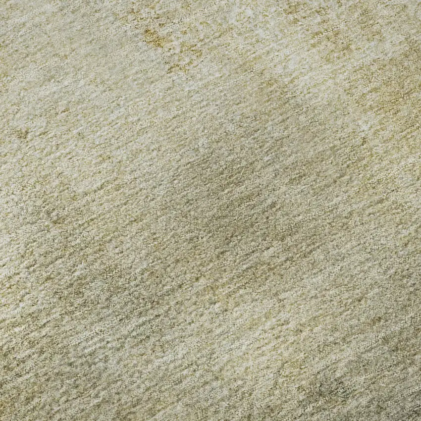 Wheat Ivory And Beige Striped Washable Area Rug With UV Protection Photo 9