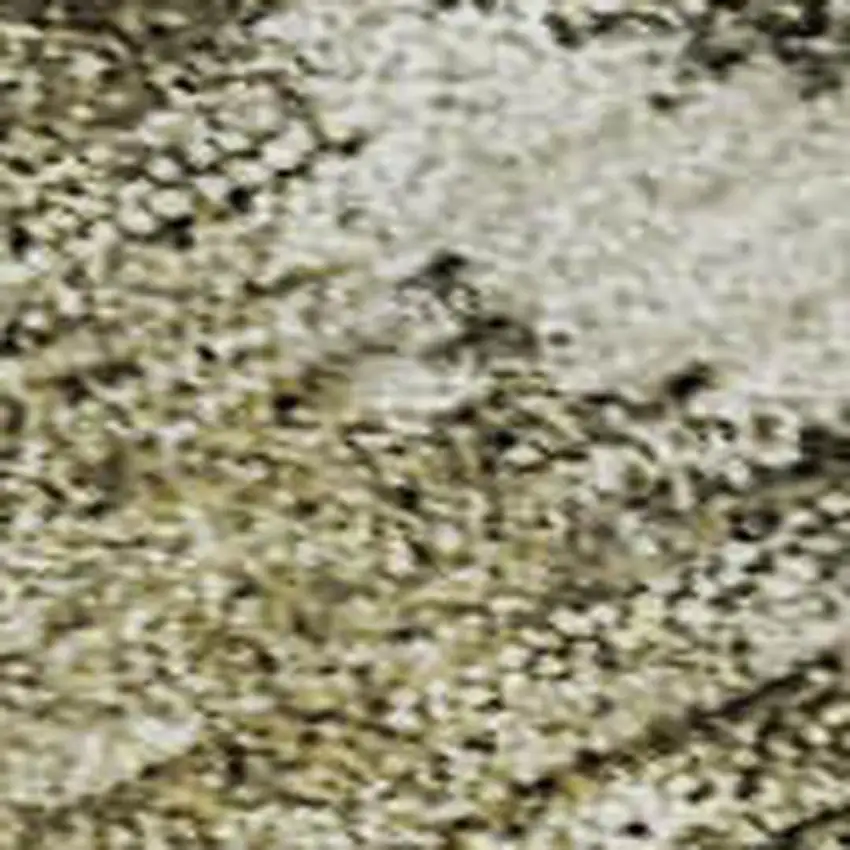 Wheat Ivory And Taupe Abstract Washable Area Rug With UV Protection Photo 2