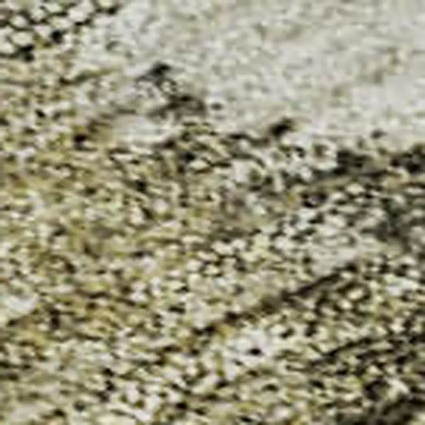 Wheat Ivory And Taupe Abstract Washable Area Rug With UV Protection Photo 2