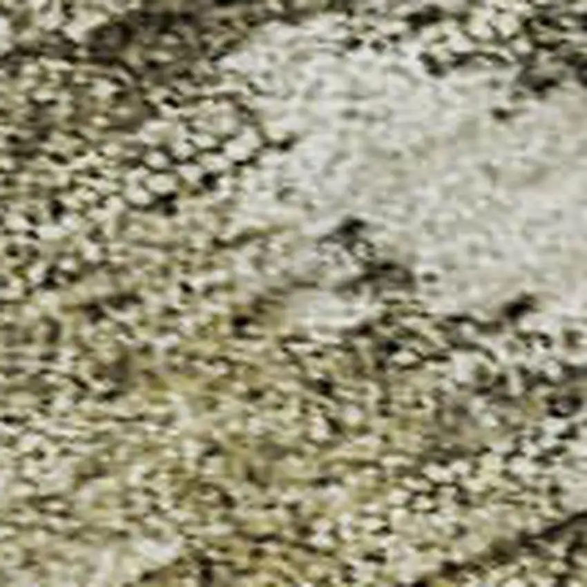 Wheat Ivory And Taupe Abstract Washable Area Rug With UV Protection Photo 2