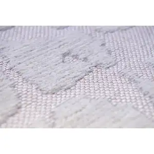 Photo of White Abstract Non Skid Area Rug