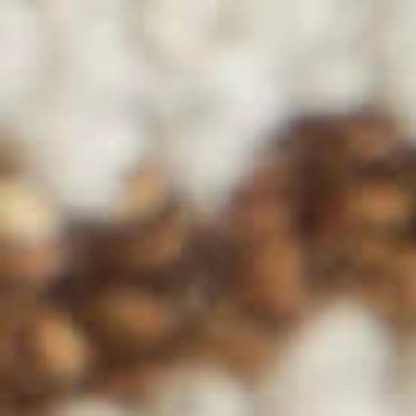 White And Brown Wool Ikat Hand Tufted Area Rug Photo 3