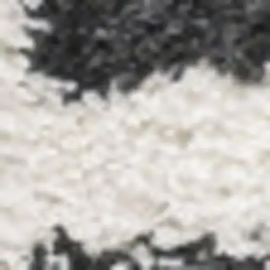 White And Gray Striped Area Rug Photo 3