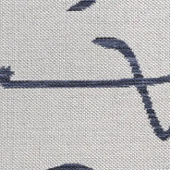 White And Navy Blue Animal Print Indoor Outdoor Area Rug Photo 2