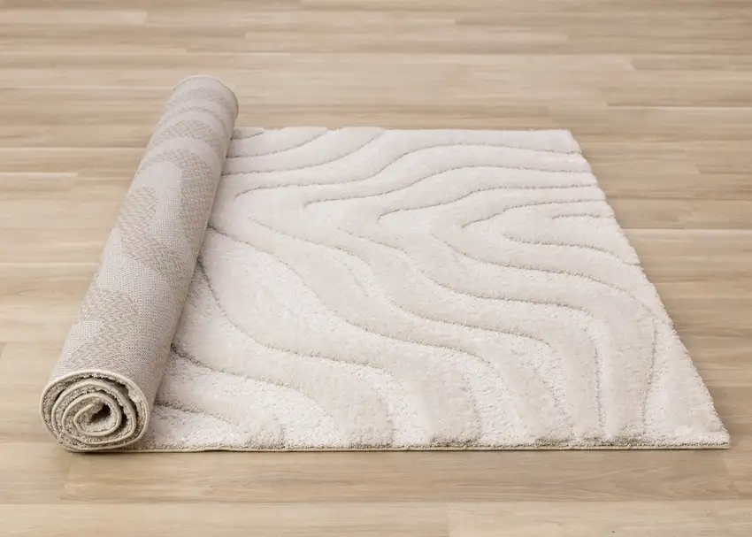 White Area Rug Photo 9