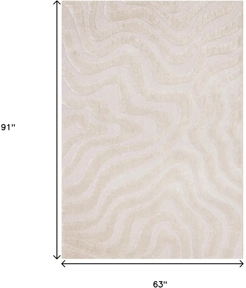 White Area Rug Photo 3