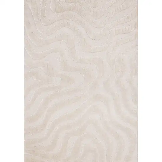 White Area Rug Photo 2