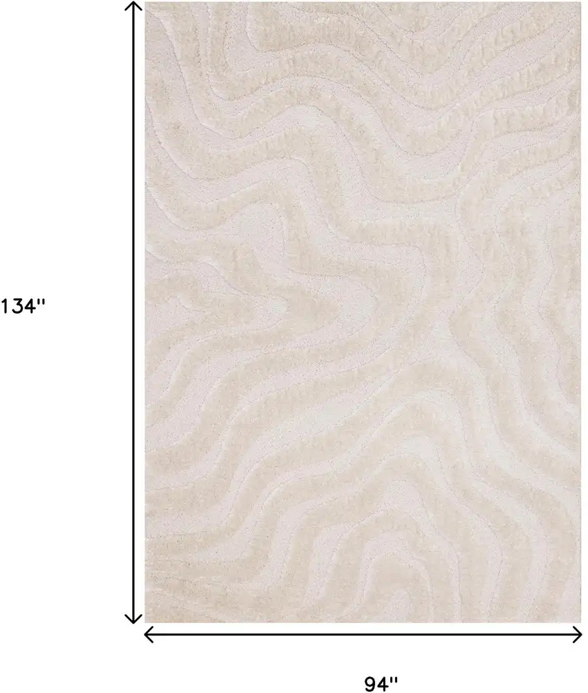 White Area Rug Photo 3