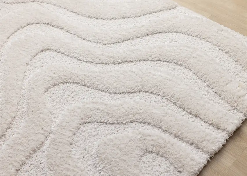 White Area Rug Photo 6