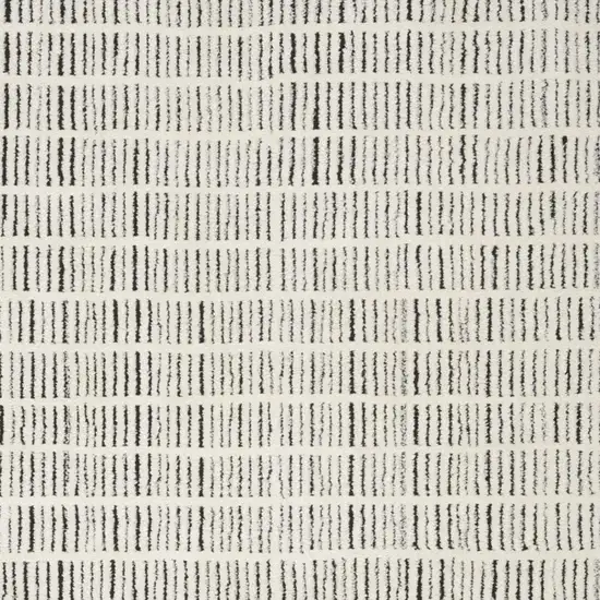 White Geometric Area Rug Photo 3