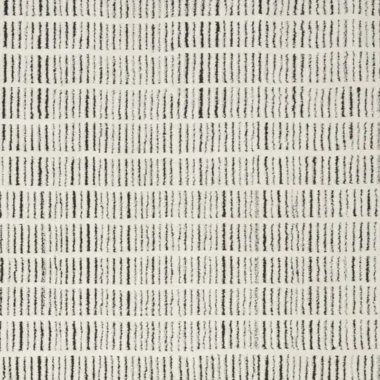 White Geometric Area Rug Photo 8