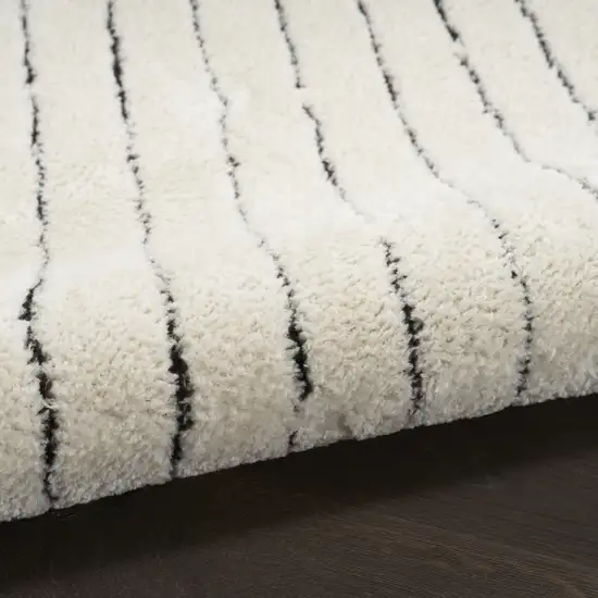 White Geometric Area Rug Photo 7