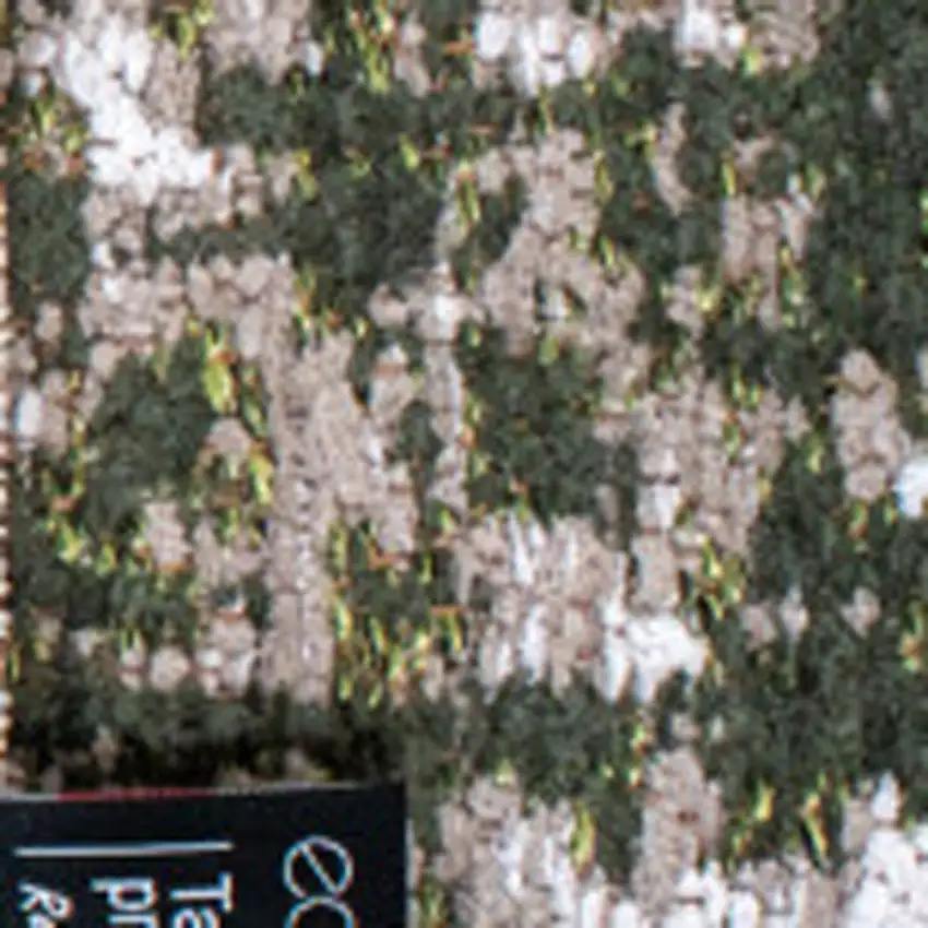 White Gray And Green Abstract Washable Area Rug With UV Protection Photo 7