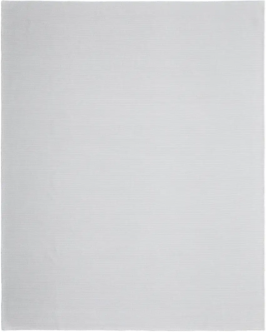 White Hand Woven Area Rug Photo 2