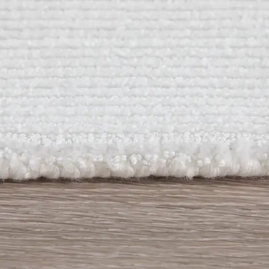 White Hand Woven Area Rug Photo 9