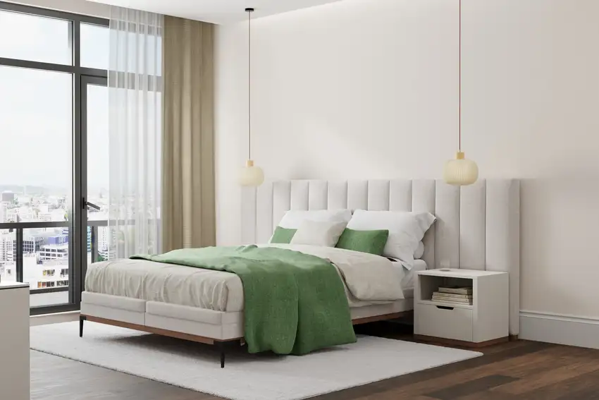 White Hand Woven Area Rug Photo 5