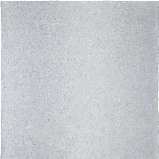 White Handmade Indoor Outdoor Area Rug Photo 2