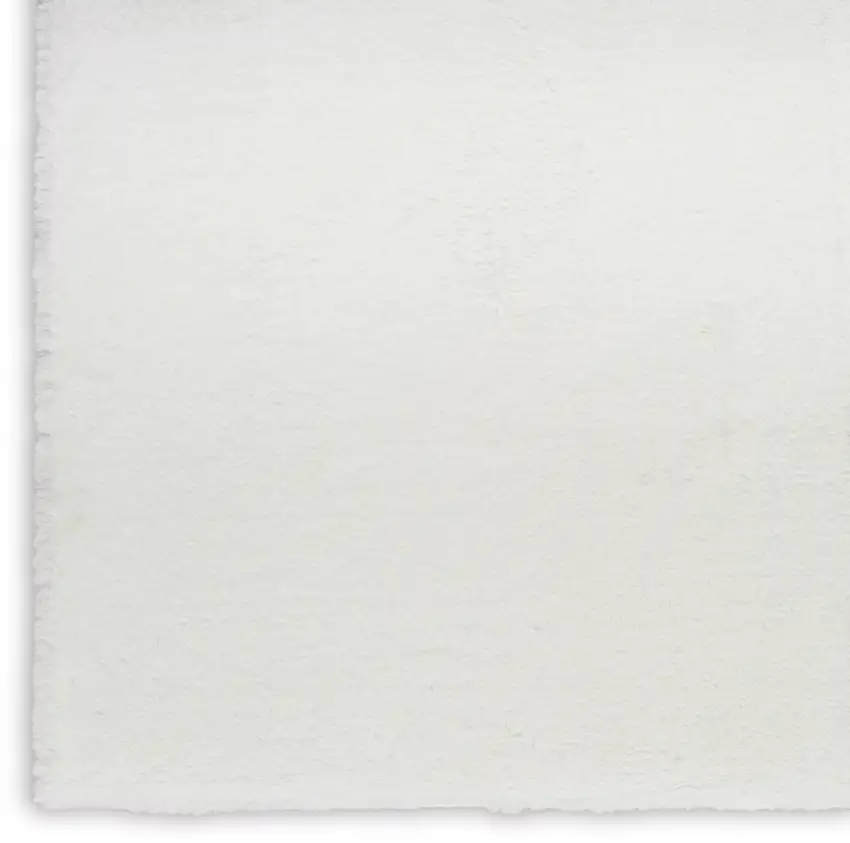 White Non Skid Area Rug Photo 3