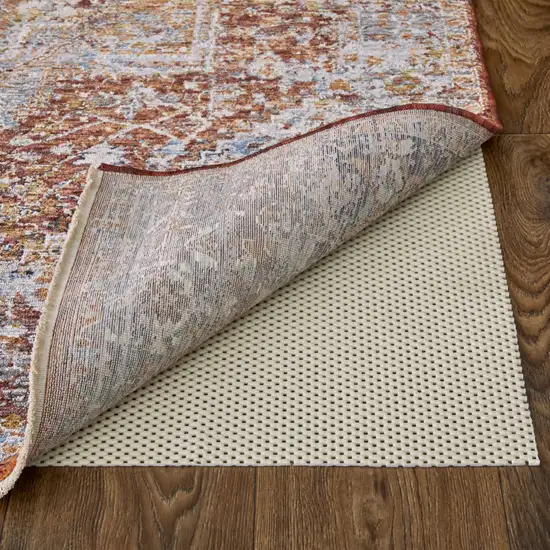 White Non Slip Rug Pad Photo 3
