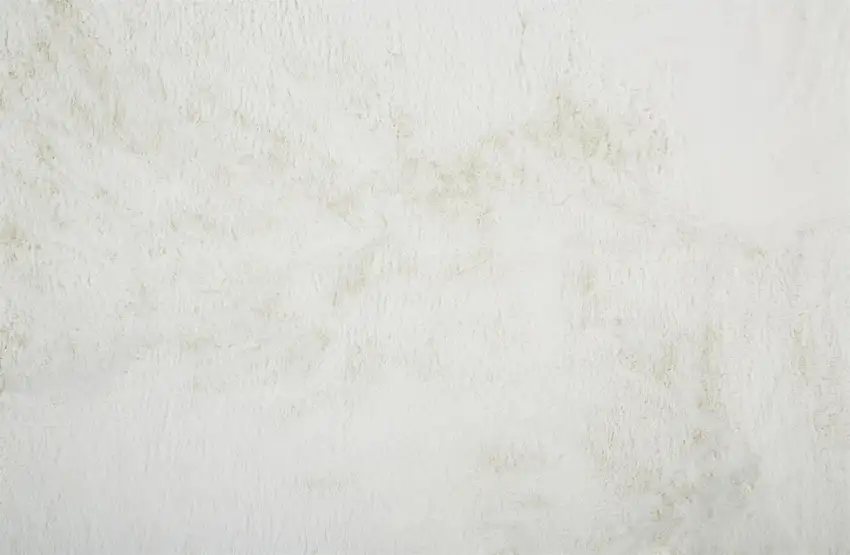 White Shag Area Rug Photo 7