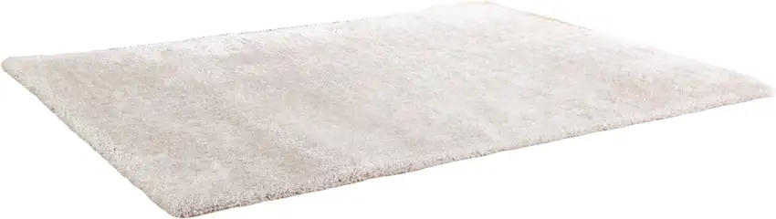 White Shag Hand Tufted Area Rug Photo 2