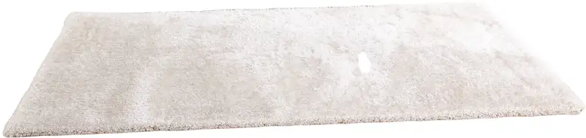 White Shag Hand Tufted Area Rug Photo 2