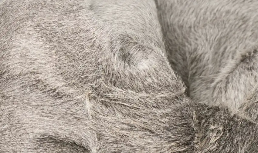 White and Gray Cowhide Hand Knotted Area Rug Photo 6