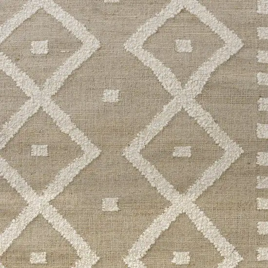 Wool Diamond Hand Woven Area Rug Photo 2