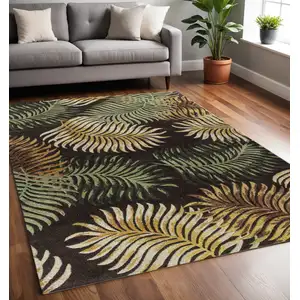 Photo of Wool Espresso Area Rug