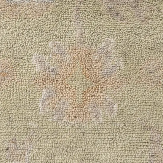 Wool Floral Hand Knotted Area Rug Photo 8