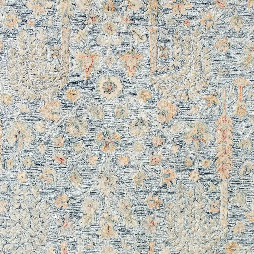 Wool Floral Hand Tufted Area Rug Photo 2