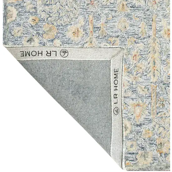Wool Floral Hand Tufted Area Rug Photo 8