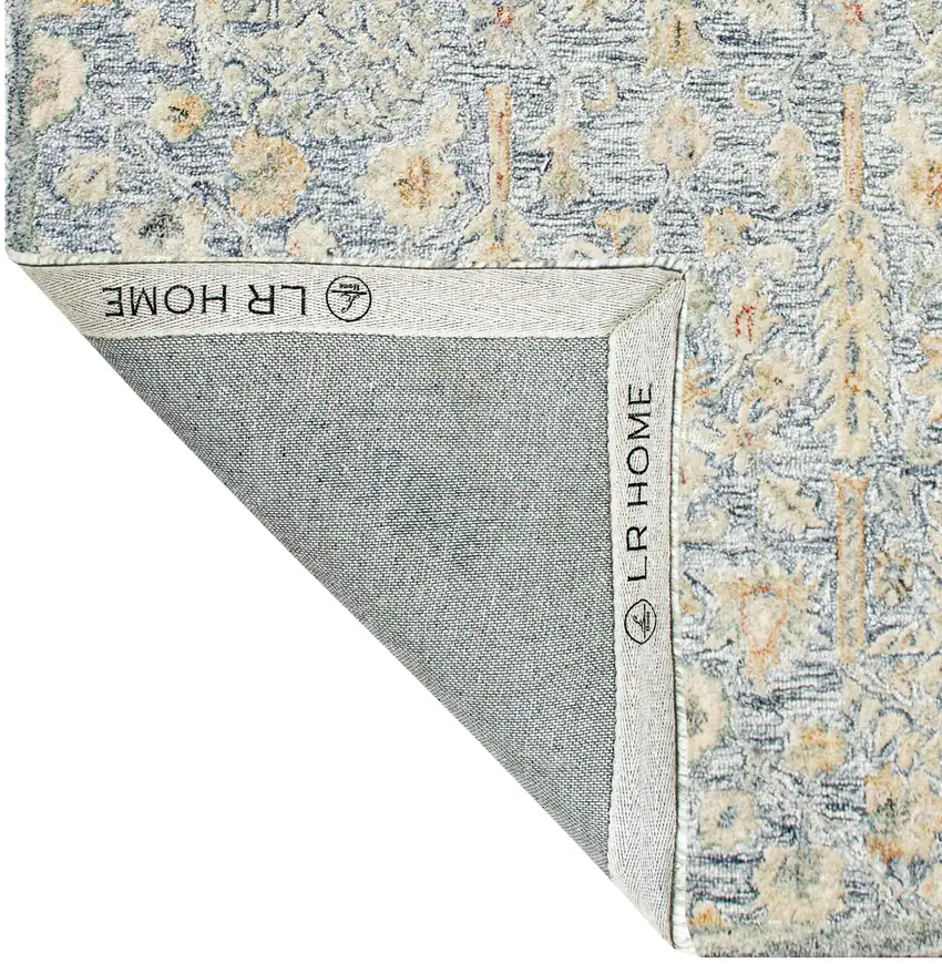 Wool Floral Hand Tufted Area Rug Photo 8