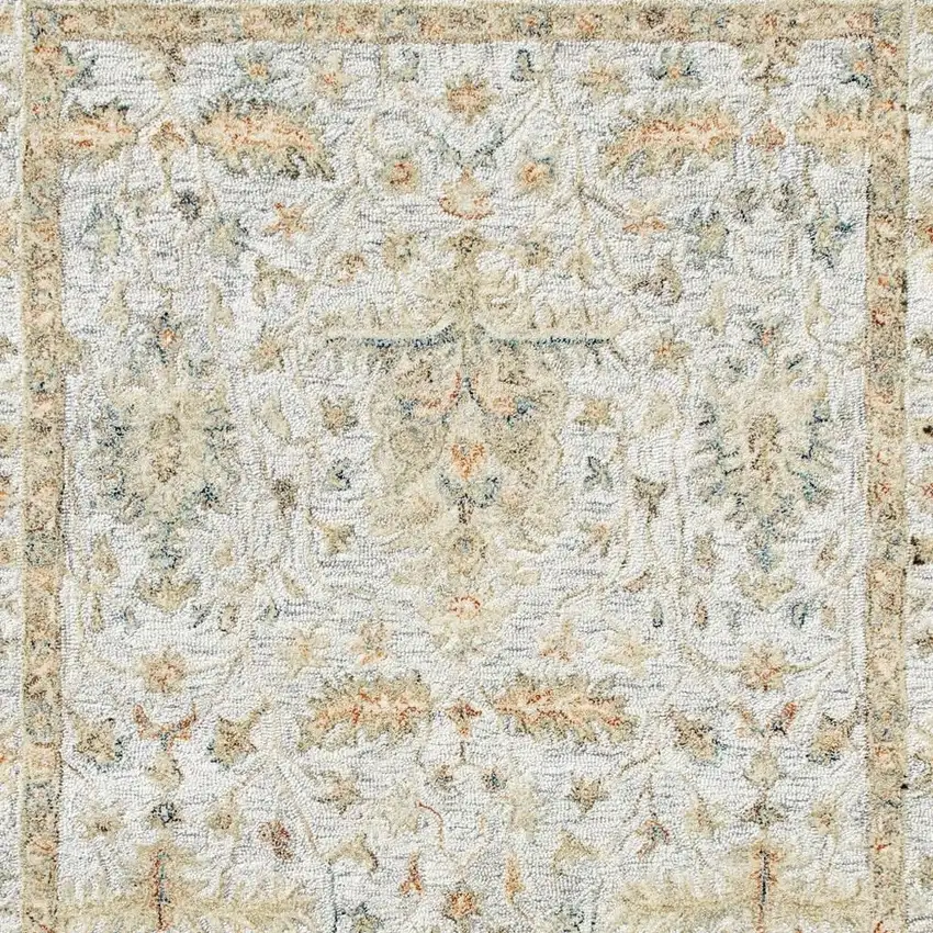 Wool Floral Hand Tufted Area Rug Photo 2