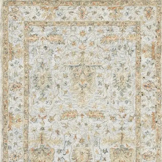 Wool Floral Hand Tufted Area Rug Photo 3