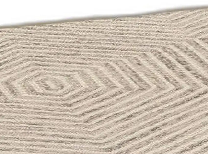 Wool Ivory Area Rug Photo 4