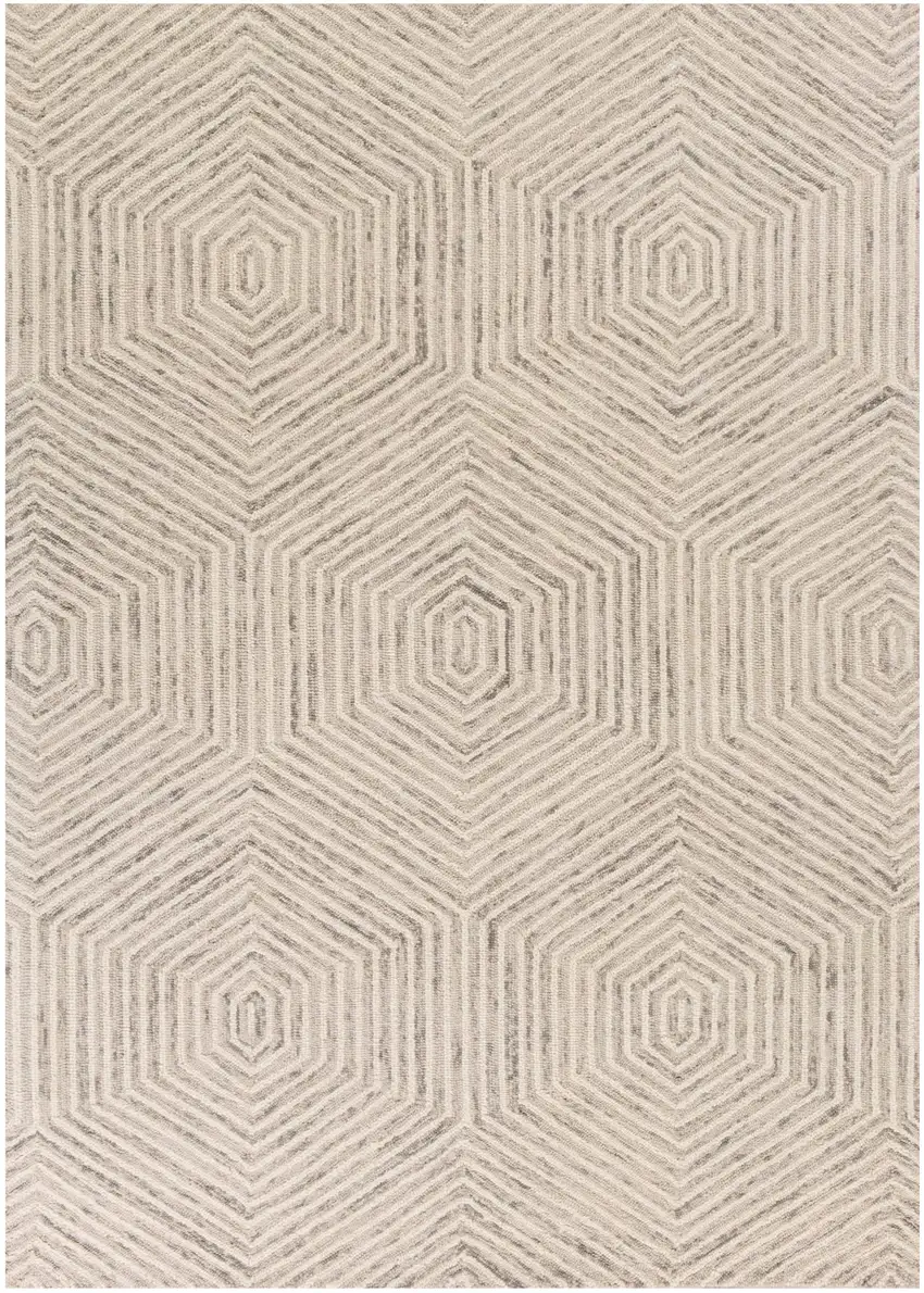 Wool Ivory  Area Rug Photo 2