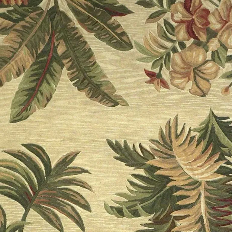 Wool Ivory  Area Rug Photo 3