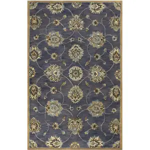 Photo of Wool Midnight Area Rug